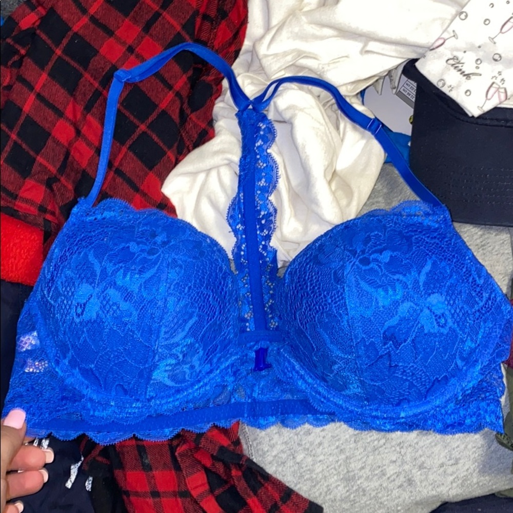 Royal blue bralette